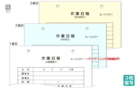 作業日報