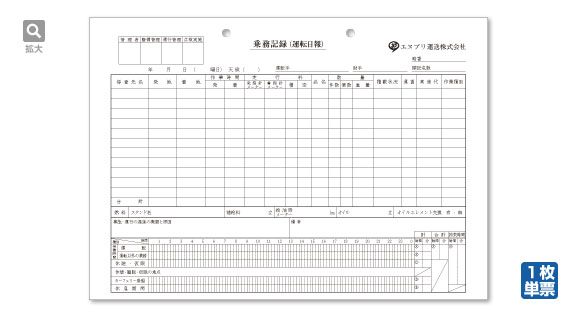 乗務記録（運転日報）